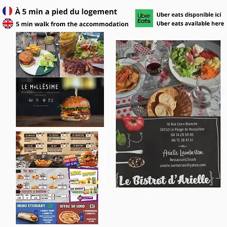 Apartmán Le Grand Republicaint2 Le Péage-de-Roussillon